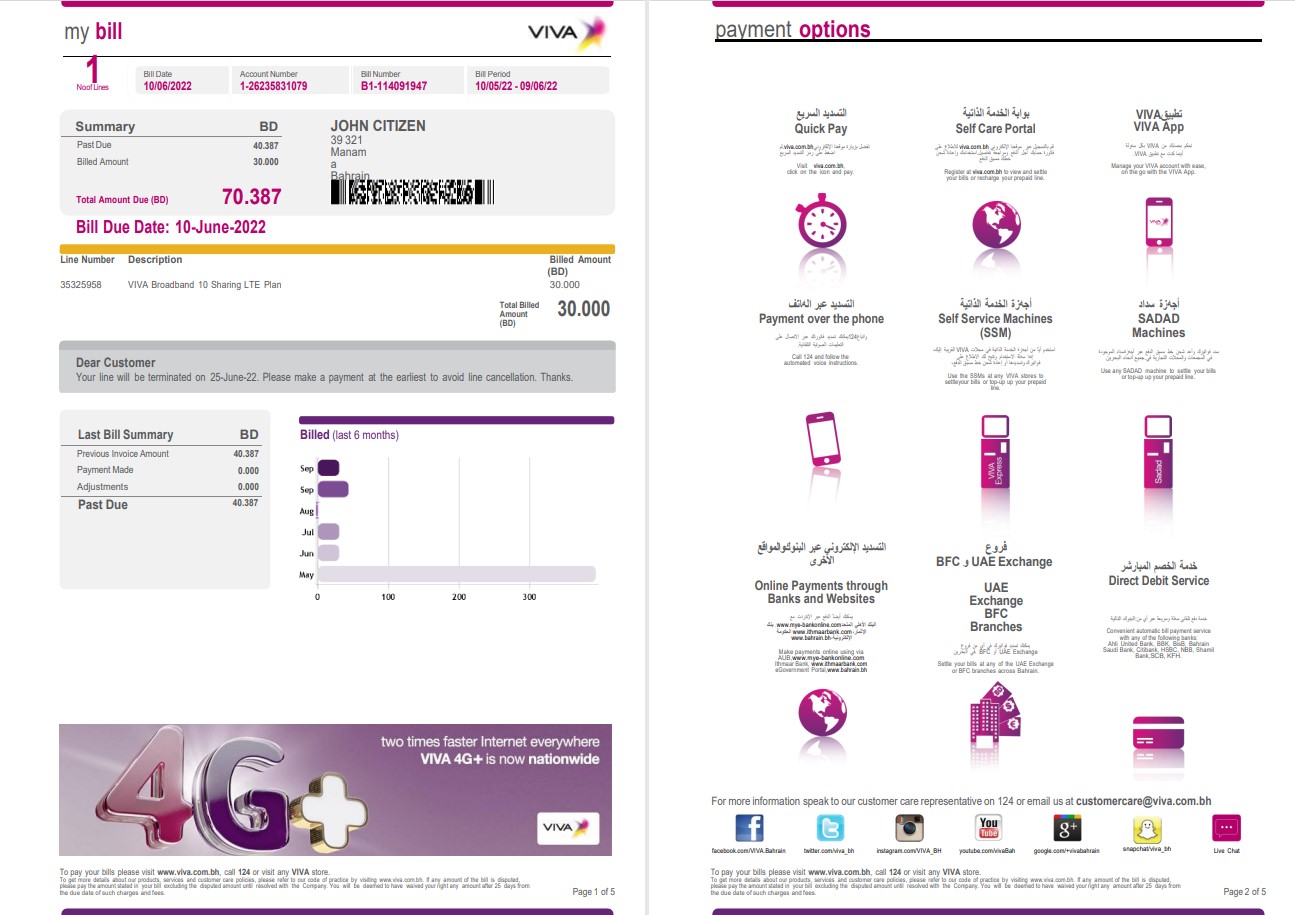  Minol USA business utility bill 